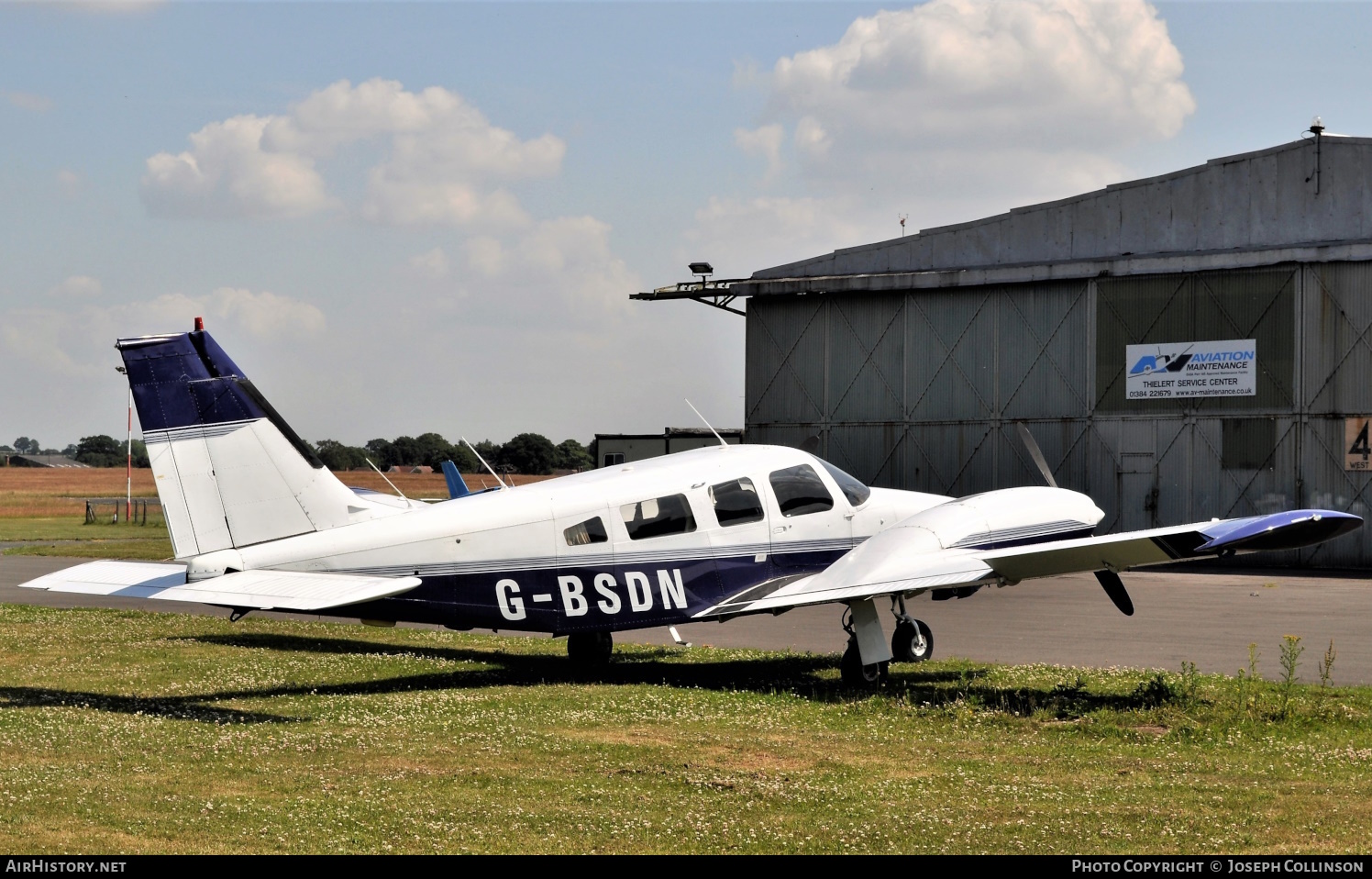 Aircraft Photo of G-BSDN | Piper PA-34-200T Seneca II | AirHistory.net #587371