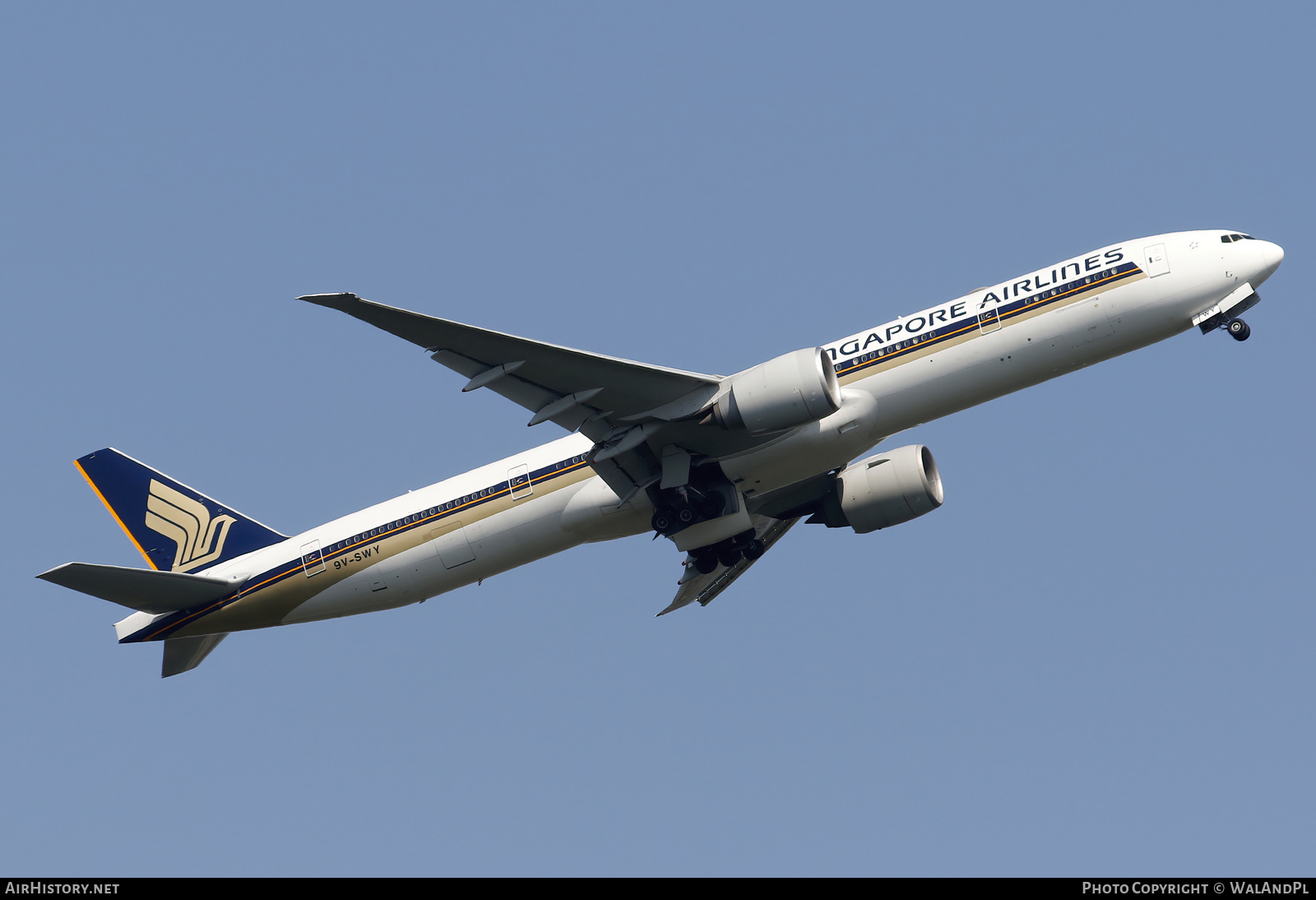 Aircraft Photo of 9V-SWY | Boeing 777-312/ER | Singapore Airlines | AirHistory.net #587373