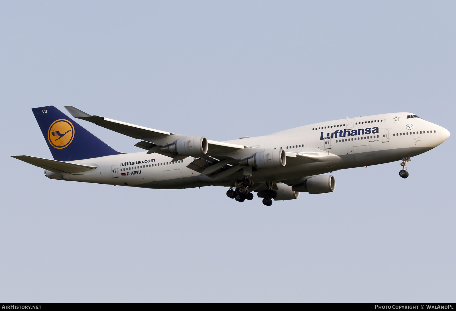 Aircraft Photo of D-ABVU | Boeing 747-430 | Lufthansa | AirHistory.net #587375