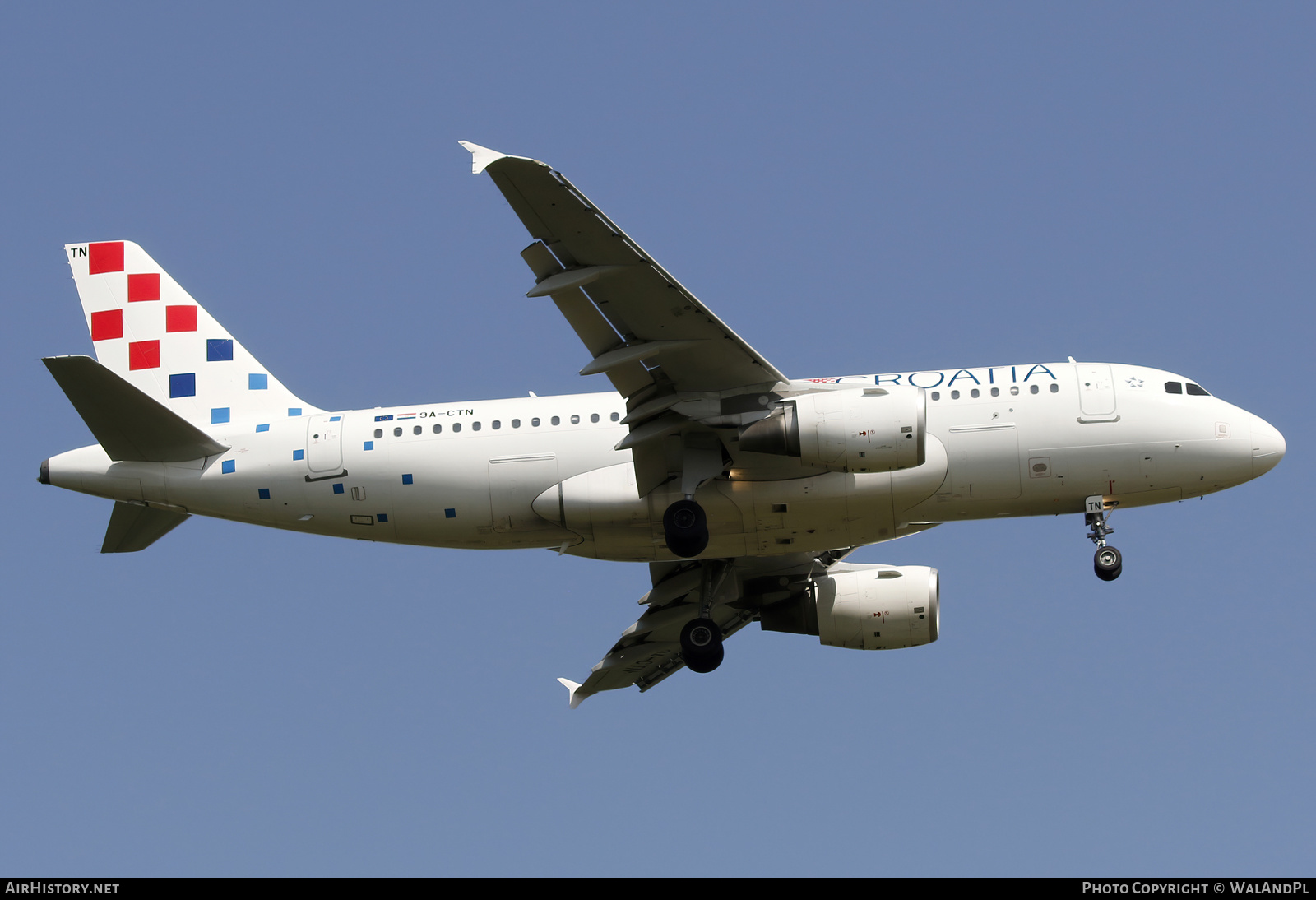 Aircraft Photo of 9A-CTN | Airbus A319-112 | Croatia Airlines | AirHistory.net #587380