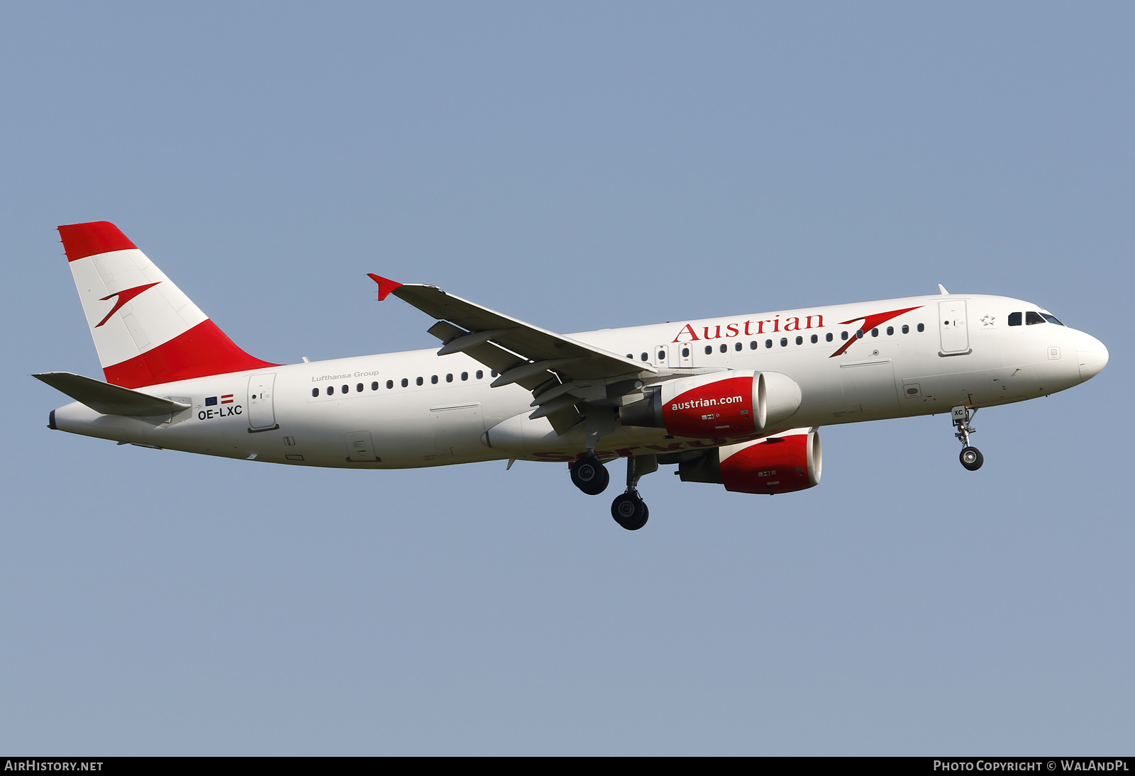 Aircraft Photo of OE-LXC | Airbus A320-216 | Austrian Airlines | AirHistory.net #587382