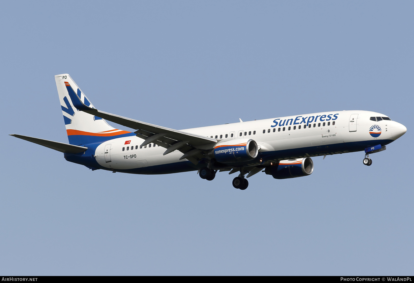 Aircraft Photo of TC-SPD | Boeing 737-8AS | SunExpress | AirHistory.net #587384
