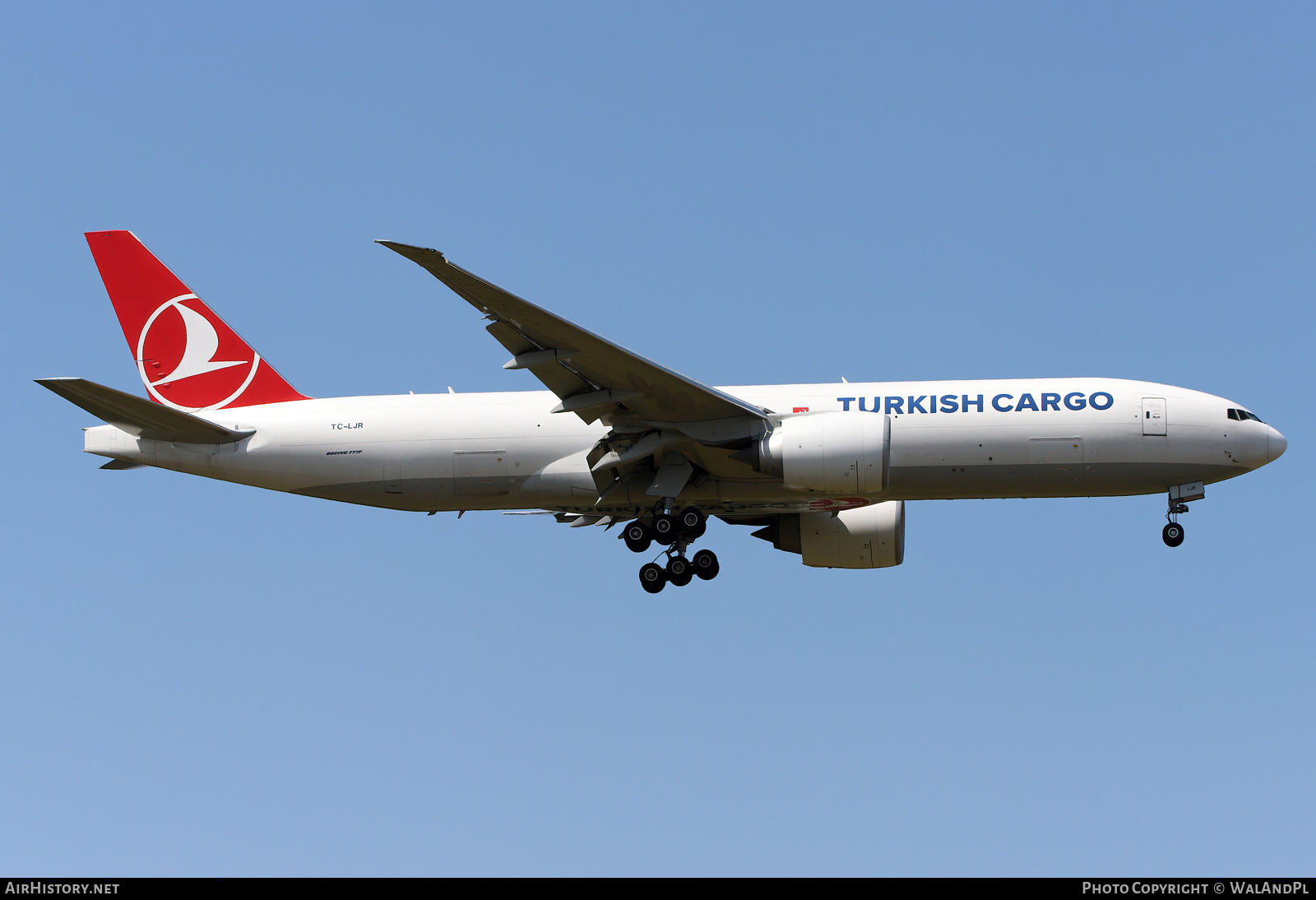Aircraft Photo of TC-LJR | Boeing 777-F | Turkish Airlines Cargo | AirHistory.net #587385