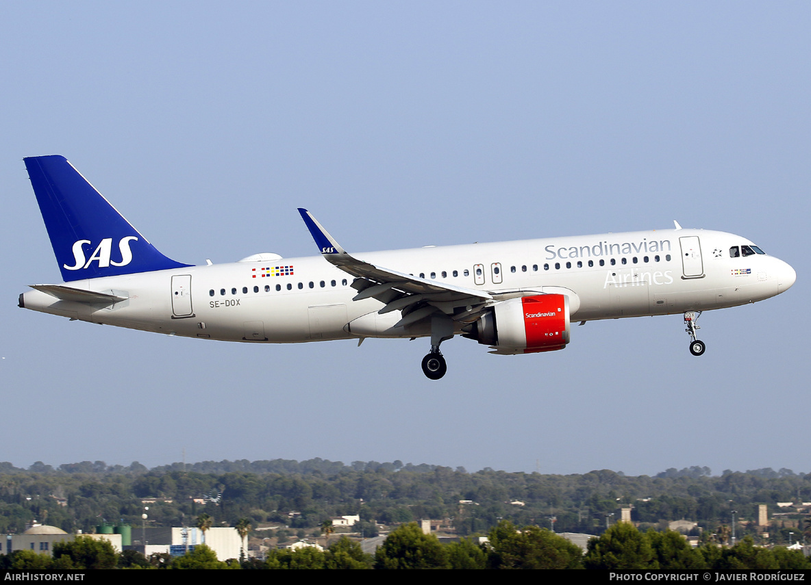 Aircraft Photo of SE-DOX | Airbus A320-251N | Scandinavian Airlines - SAS | AirHistory.net #587388
