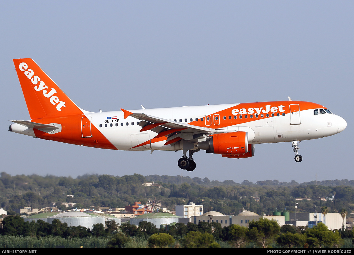 Aircraft Photo of OE-LKP | Airbus A319-111 | EasyJet | AirHistory.net #587389