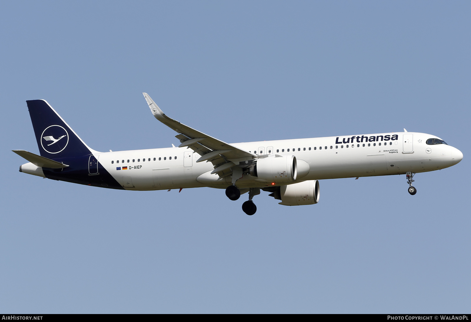 Aircraft Photo of D-AIEP | Airbus A321-271NX | Lufthansa | AirHistory.net #587391