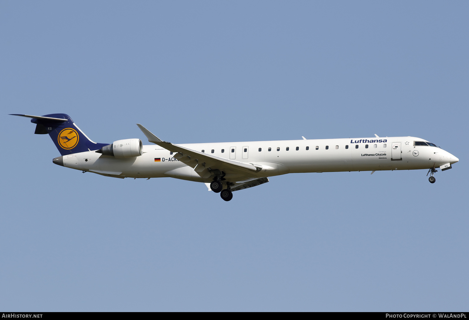 Aircraft Photo of D-ACKG | Bombardier CRJ-900LR (CL-600-2D24) | Lufthansa | AirHistory.net #587397