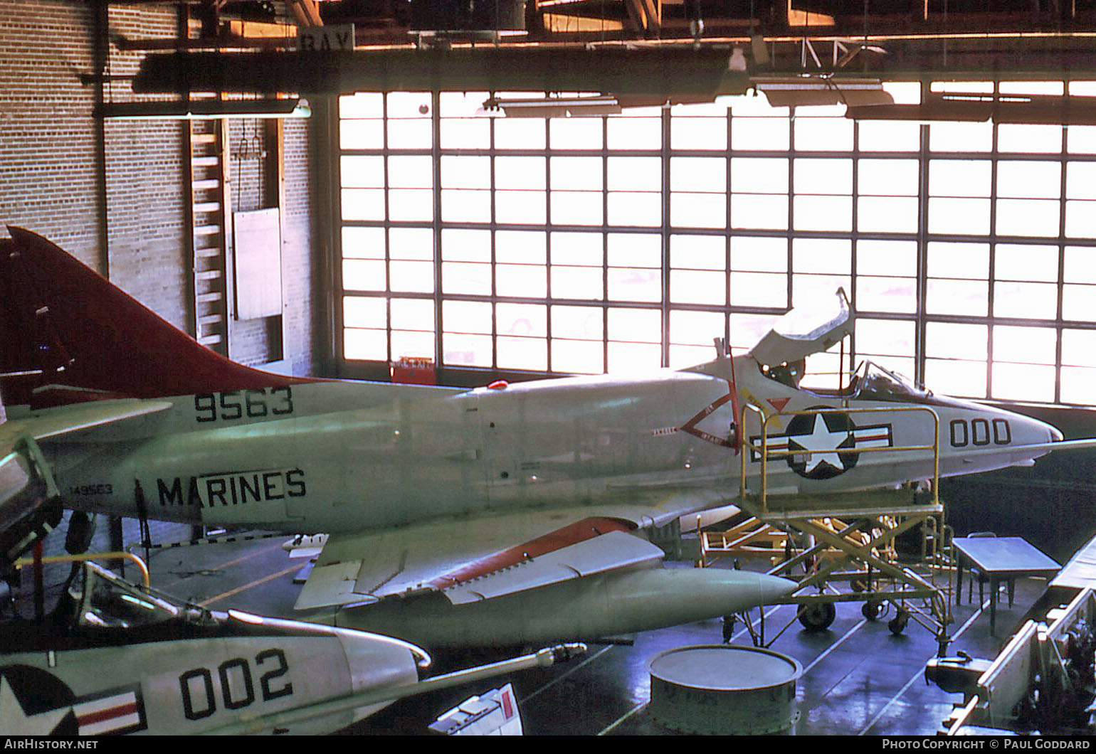 Aircraft Photo of 149563 / 9563 | Douglas A-4C (A4D-2N) Skyhawk | USA - Marines | AirHistory.net #587401