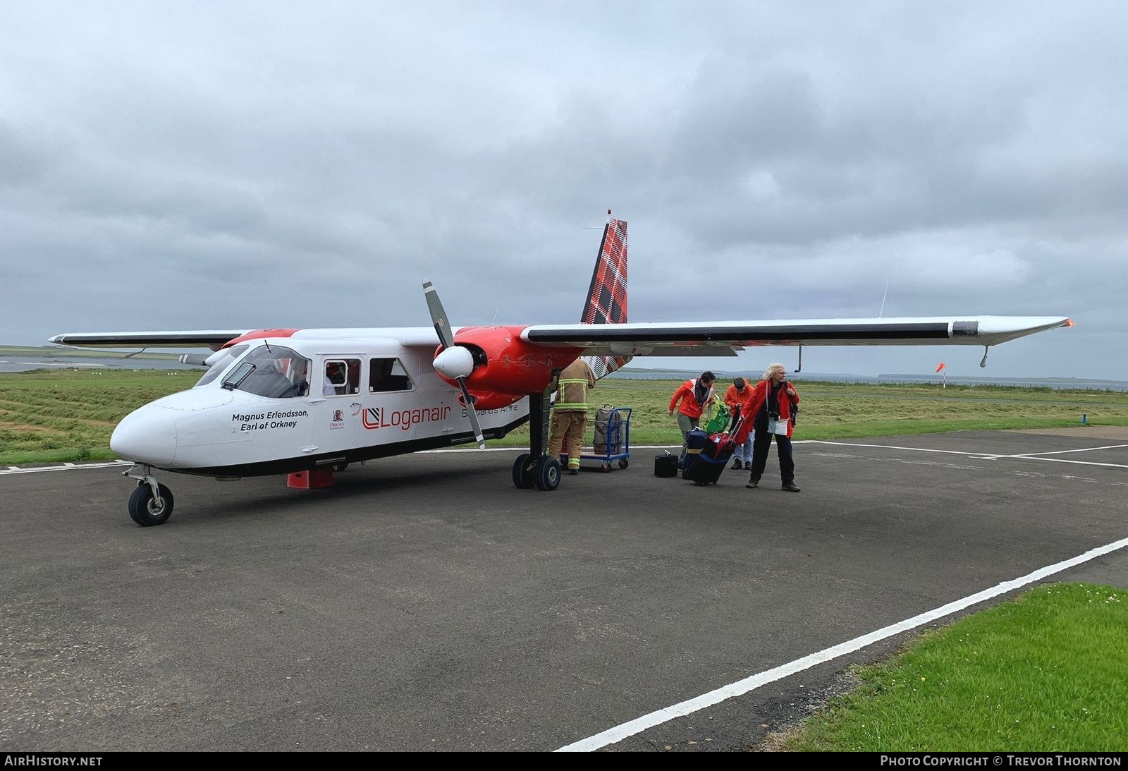 Aircraft Photo of G-BLDV | Pilatus Britten-Norman BN-2B-26 Islander | Loganair | AirHistory.net #587402