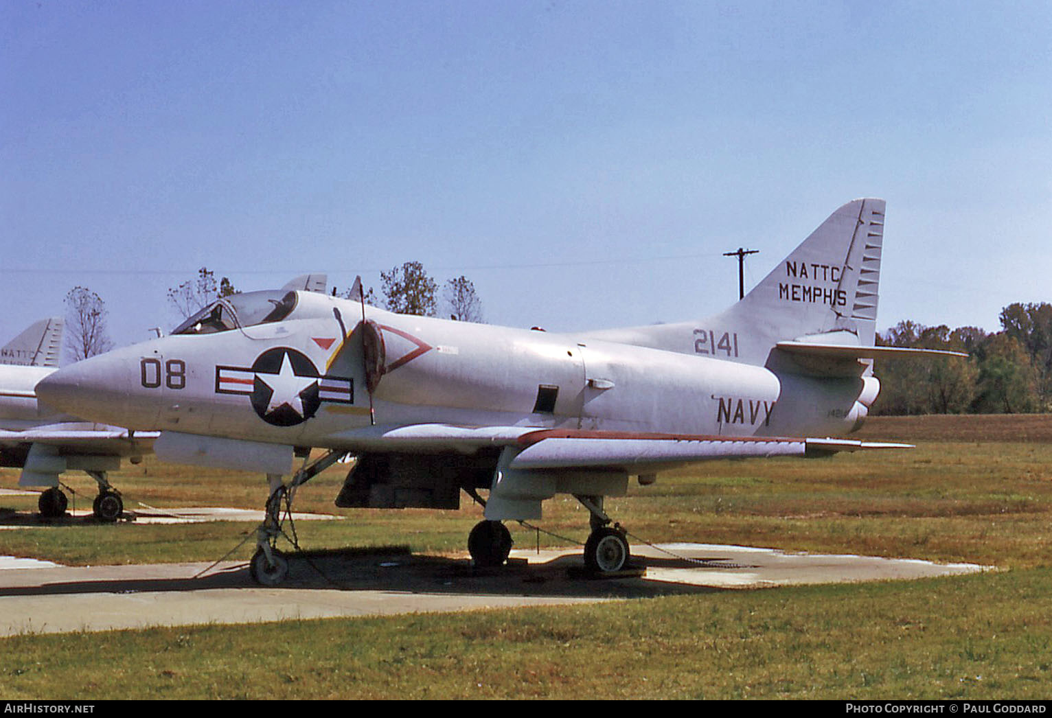 Aircraft Photo of 142141 / 2141 | Douglas A-4B Skyhawk (A4D-2) | USA - Navy | AirHistory.net #587413