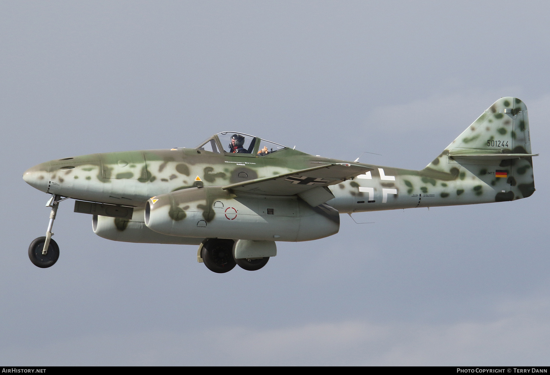 Aircraft Photo of D-IMTT / 501244 | Messerschmitt Me-262A-1C Schwalbe Replica | Germany - Air Force | AirHistory.net #587428