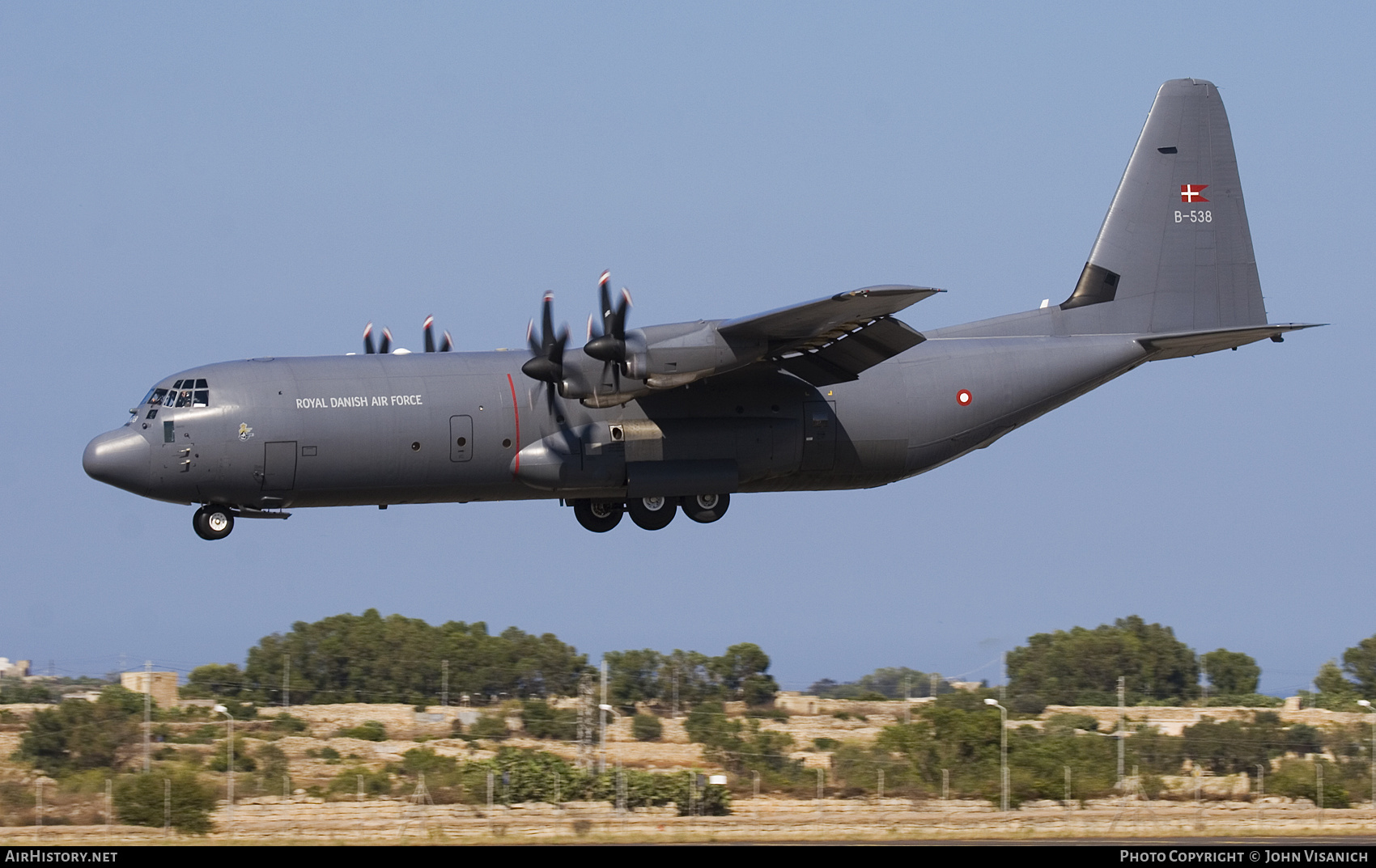 Aircraft Photo of B-538 | Lockheed Martin C-130J-30 Hercules | Denmark - Air Force | AirHistory.net #587446