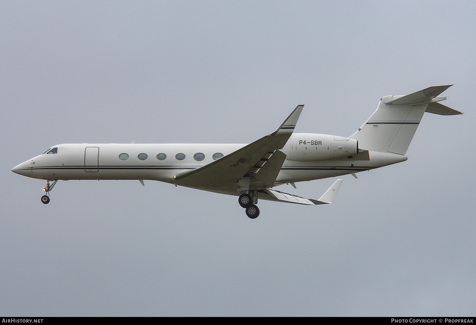 Aircraft Photo of P4-SBR | Gulfstream Aerospace G-V Gulfstream V | AirHistory.net #587487