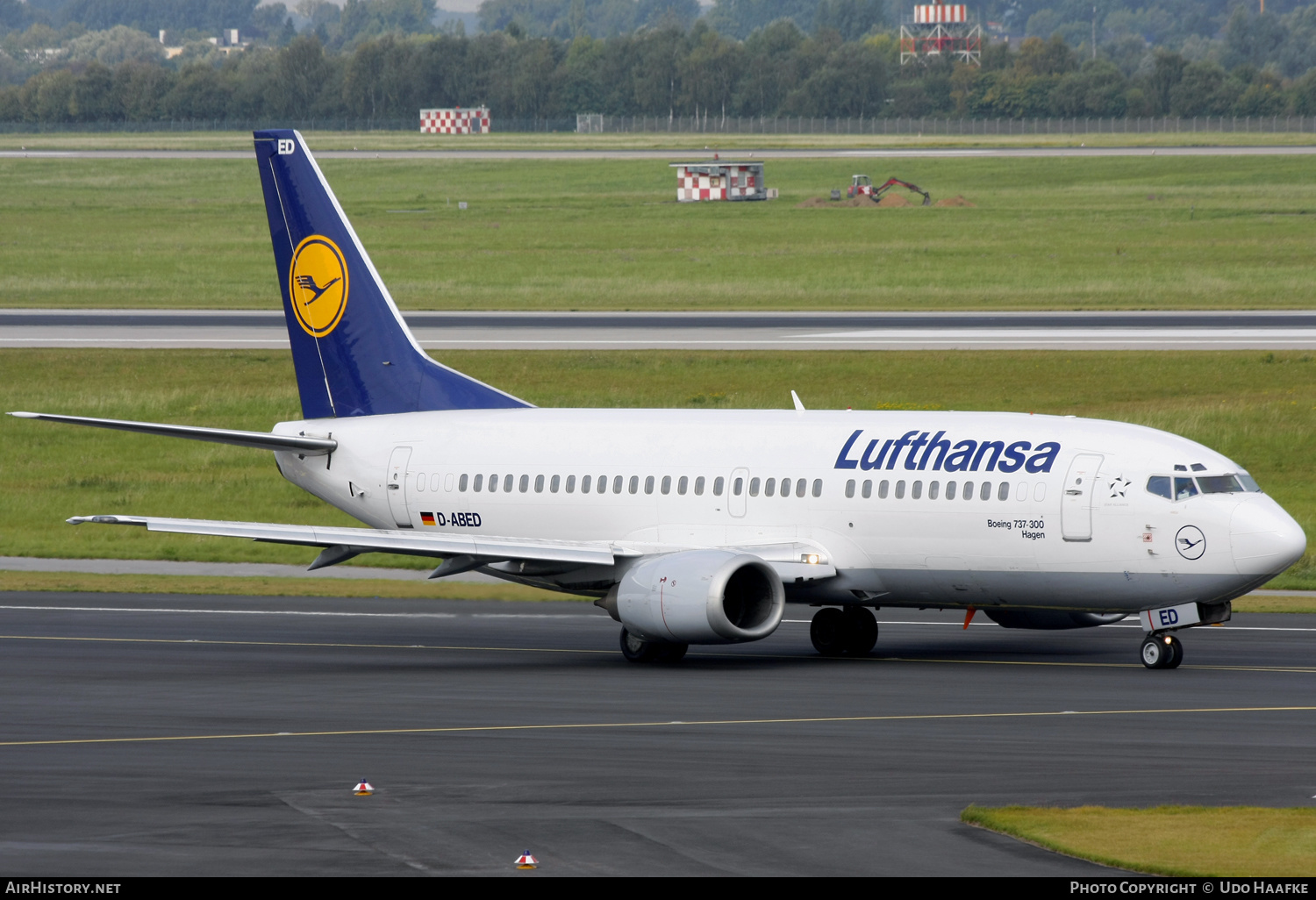 Aircraft Photo of D-ABED | Boeing 737-330 | Lufthansa | AirHistory.net #587509