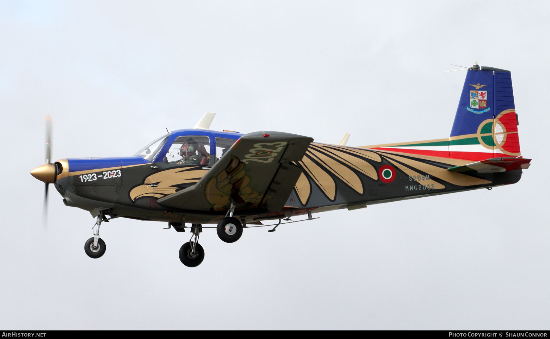 Aircraft Photo of MM62003 | SIAI-Marchetti S-208M | Italy - Air Force | AirHistory.net #587539