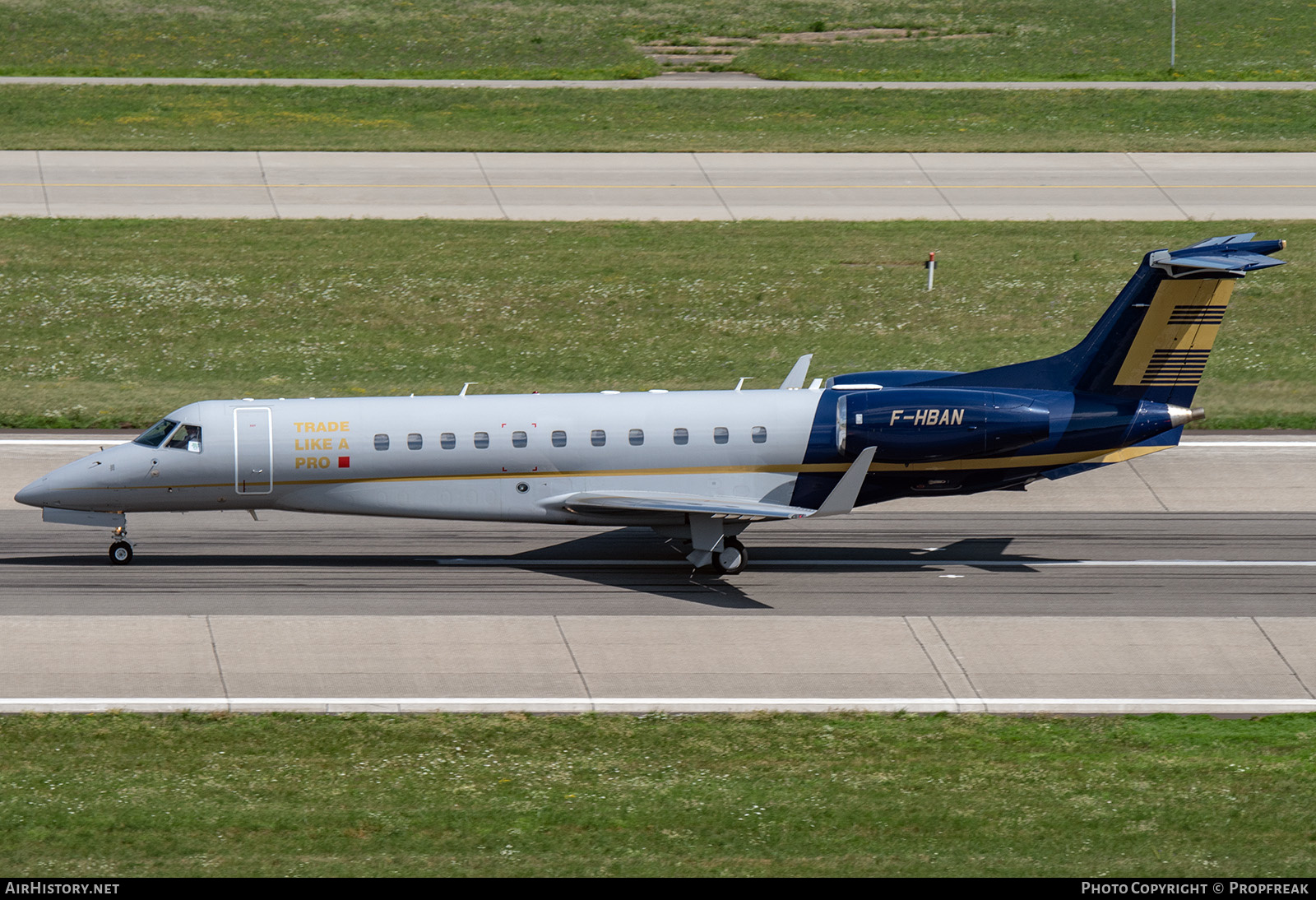 Aircraft Photo of F-HBAN | Embraer Legacy 650 (EMB-135BJ) | AirHistory.net #587540