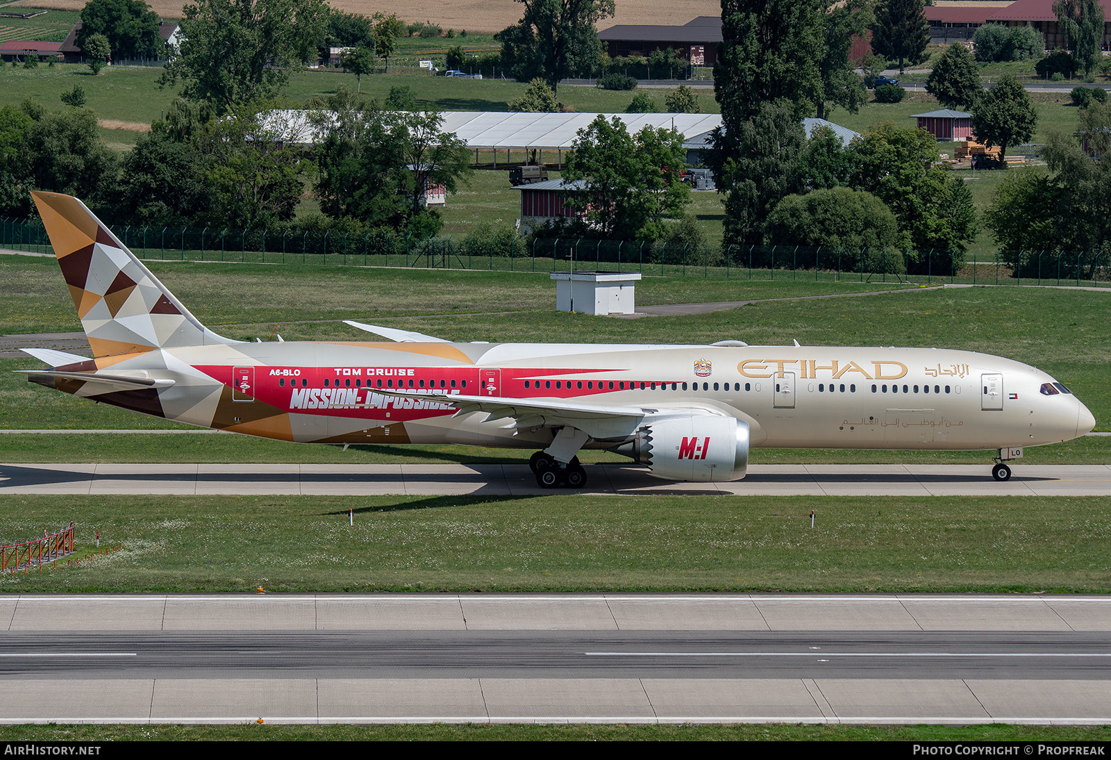 Aircraft Photo of A6-BLO | Boeing 787-9 Dreamliner | Etihad Airways | AirHistory.net #587544