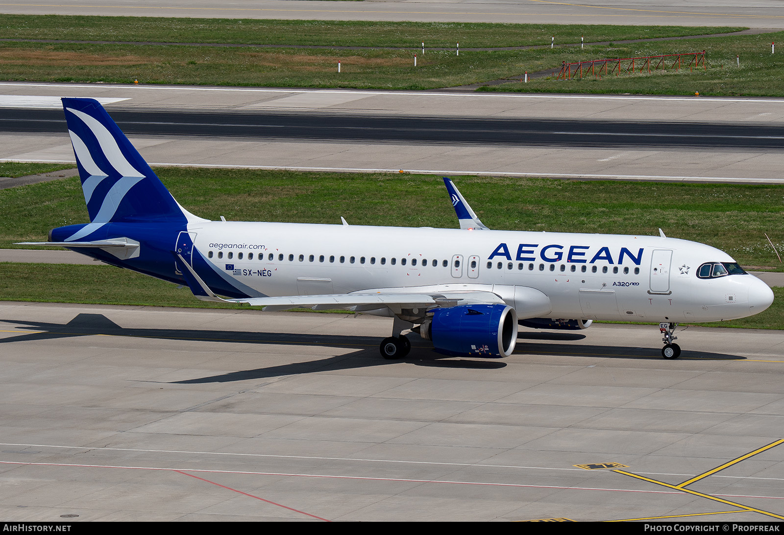 Aircraft Photo of SX-NEG | Airbus A320-271N | Aegean Airlines | AirHistory.net #587546