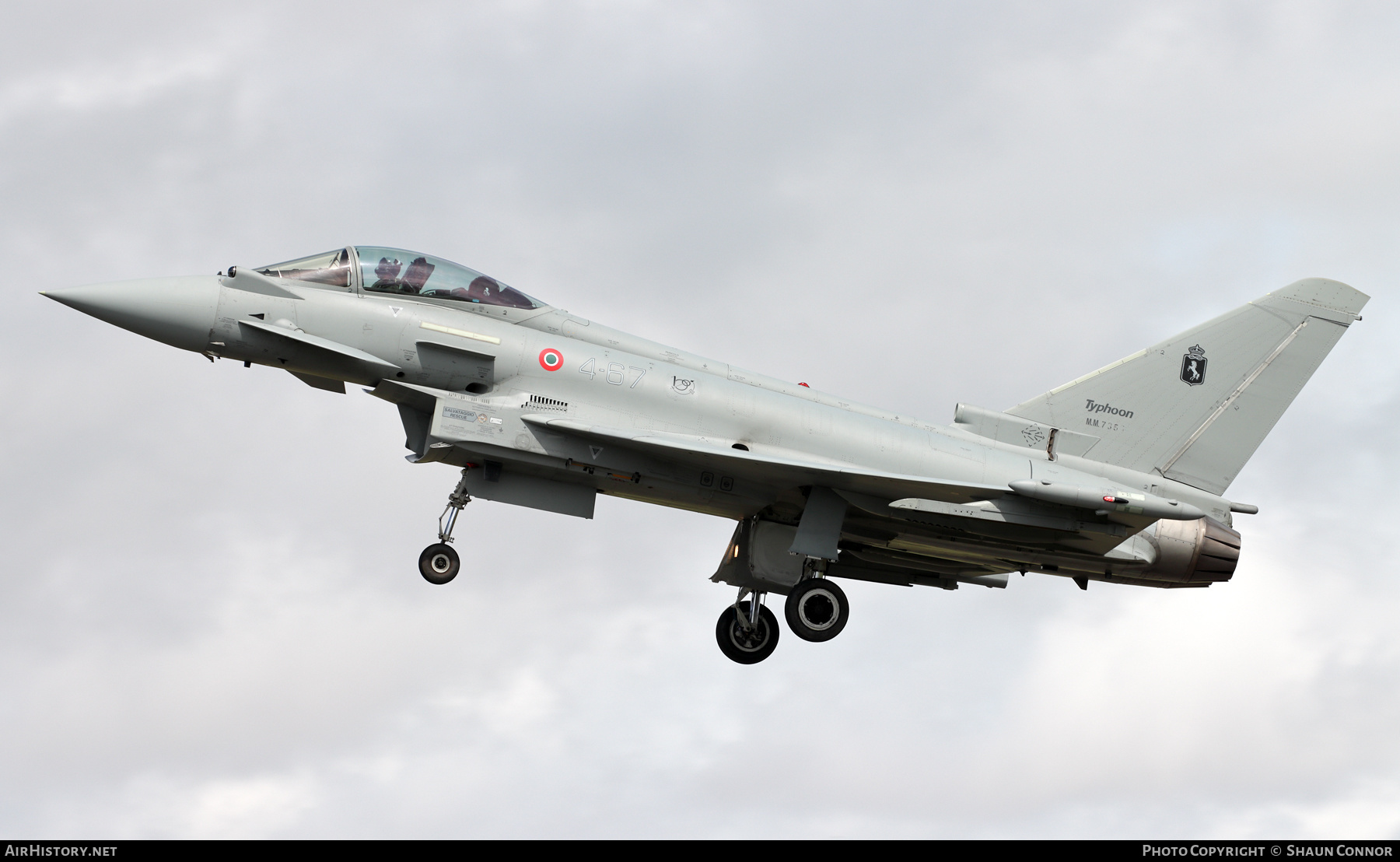 Aircraft Photo of MM7355 | Eurofighter F-2000A Typhoon | Italy - Air Force | AirHistory.net #587551