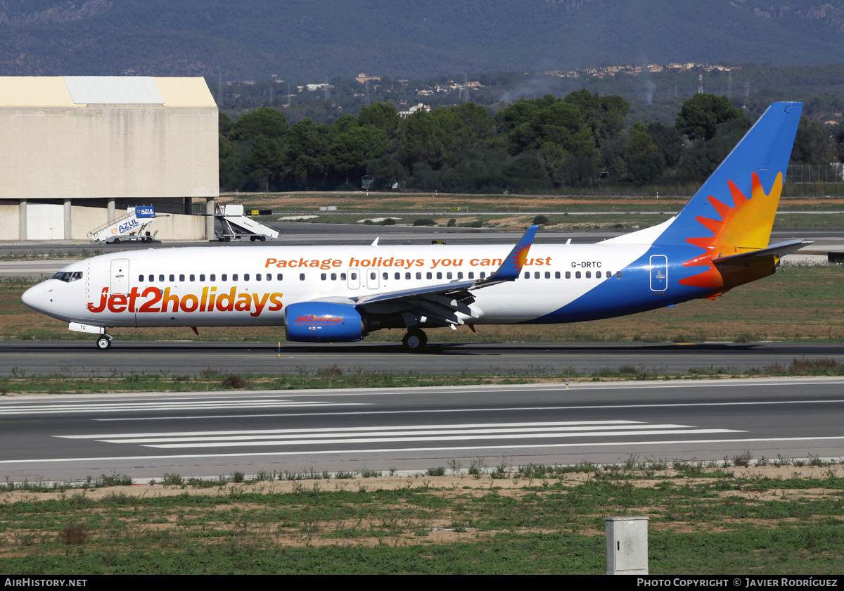 Aircraft Photo of G-DRTC | Boeing 737-808 | Jet2 Holidays | AirHistory.net #587552