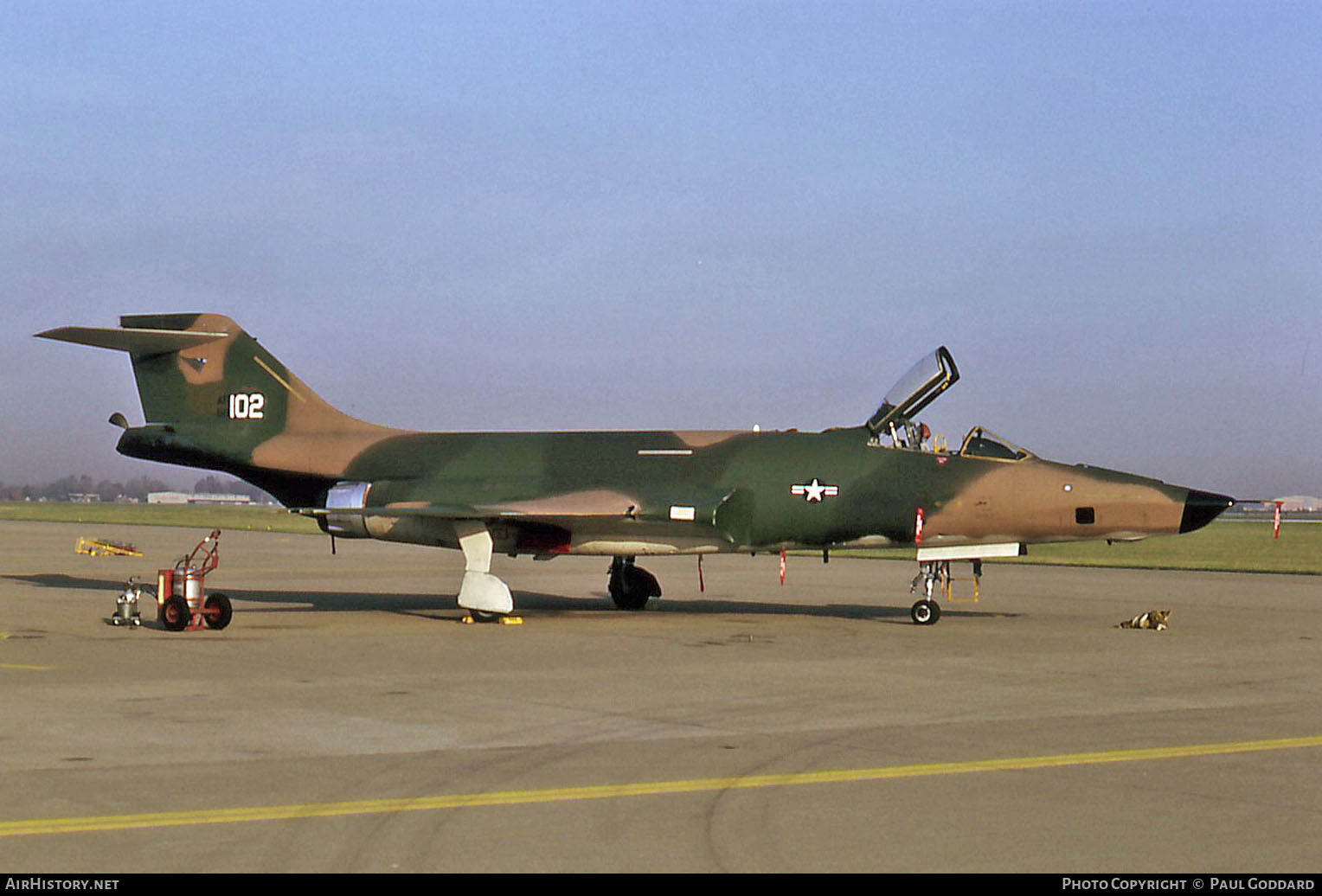 Aircraft Photo of 56-102 / 56-102 | McDonnell RF-101C Voodoo | USA - Air Force | AirHistory.net #587557