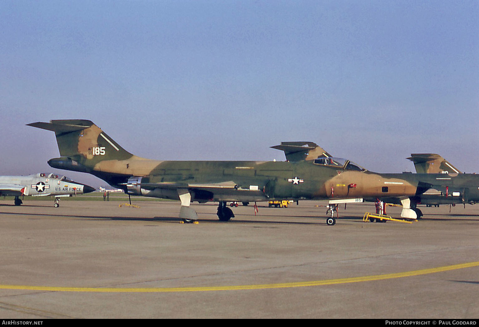 Aircraft Photo of 56-185 / AF56-185 | McDonnell RF-101C Voodoo | USA - Air Force | AirHistory.net #587570