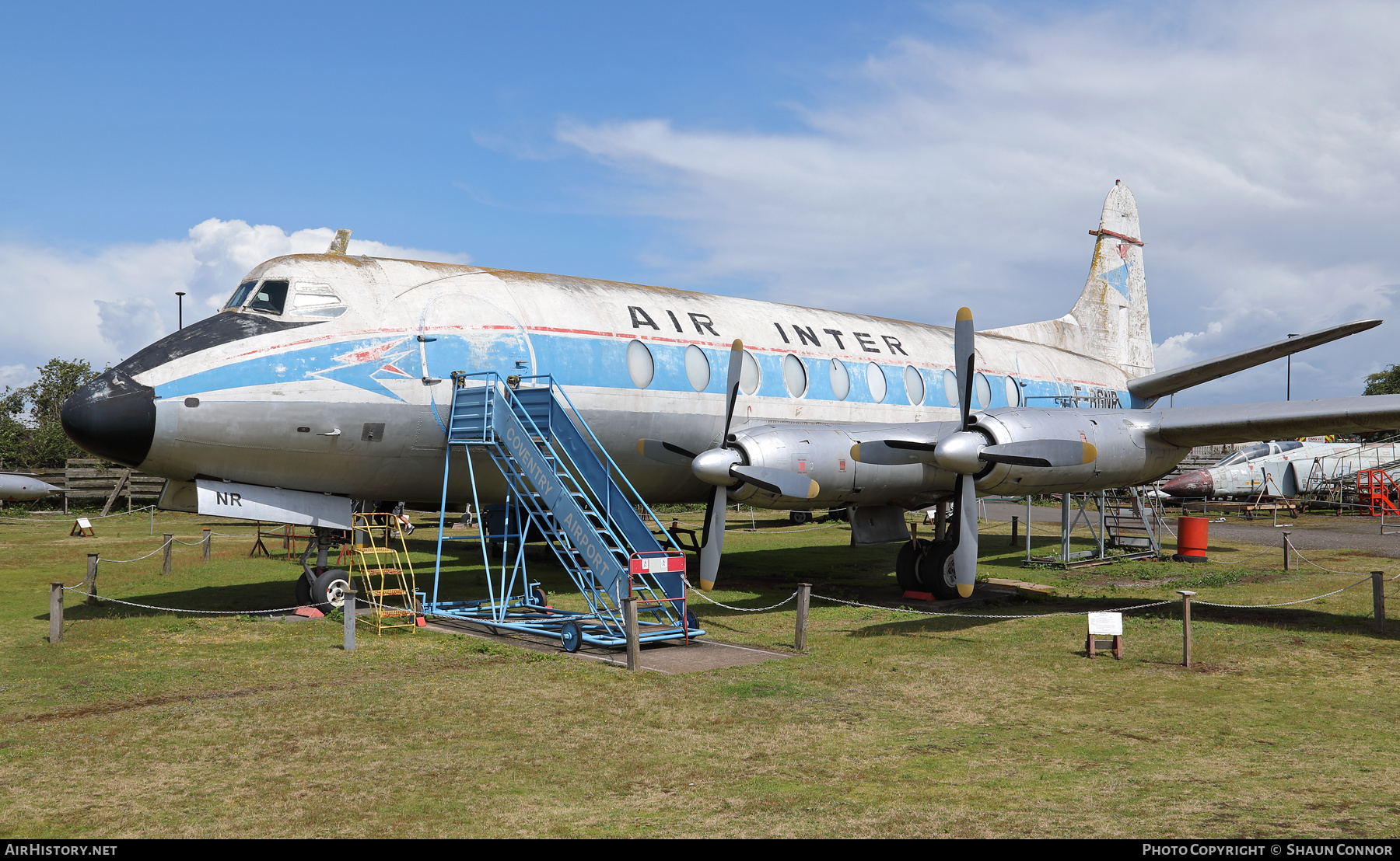 Aircraft Photo of F-BGNR | Vickers 708 Viscount | Air Inter | AirHistory.net #587576
