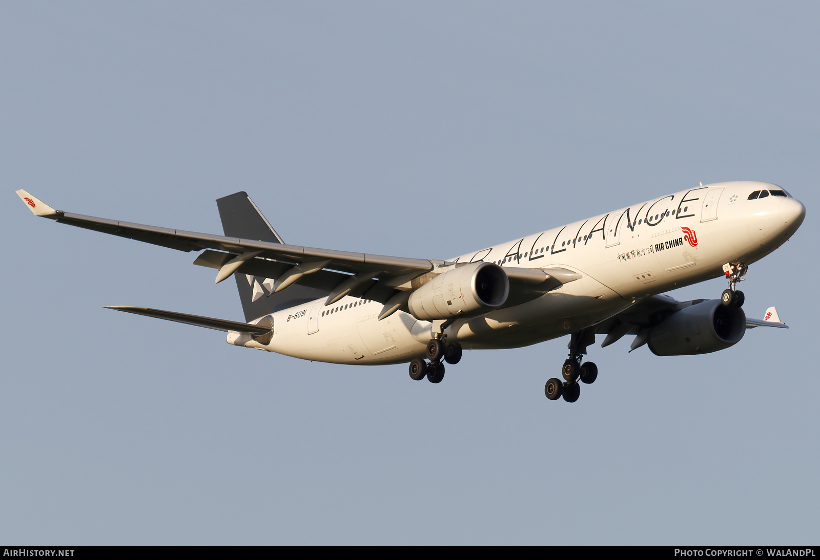 Aircraft Photo of B-6091 | Airbus A330-243 | Air China | AirHistory.net #587591