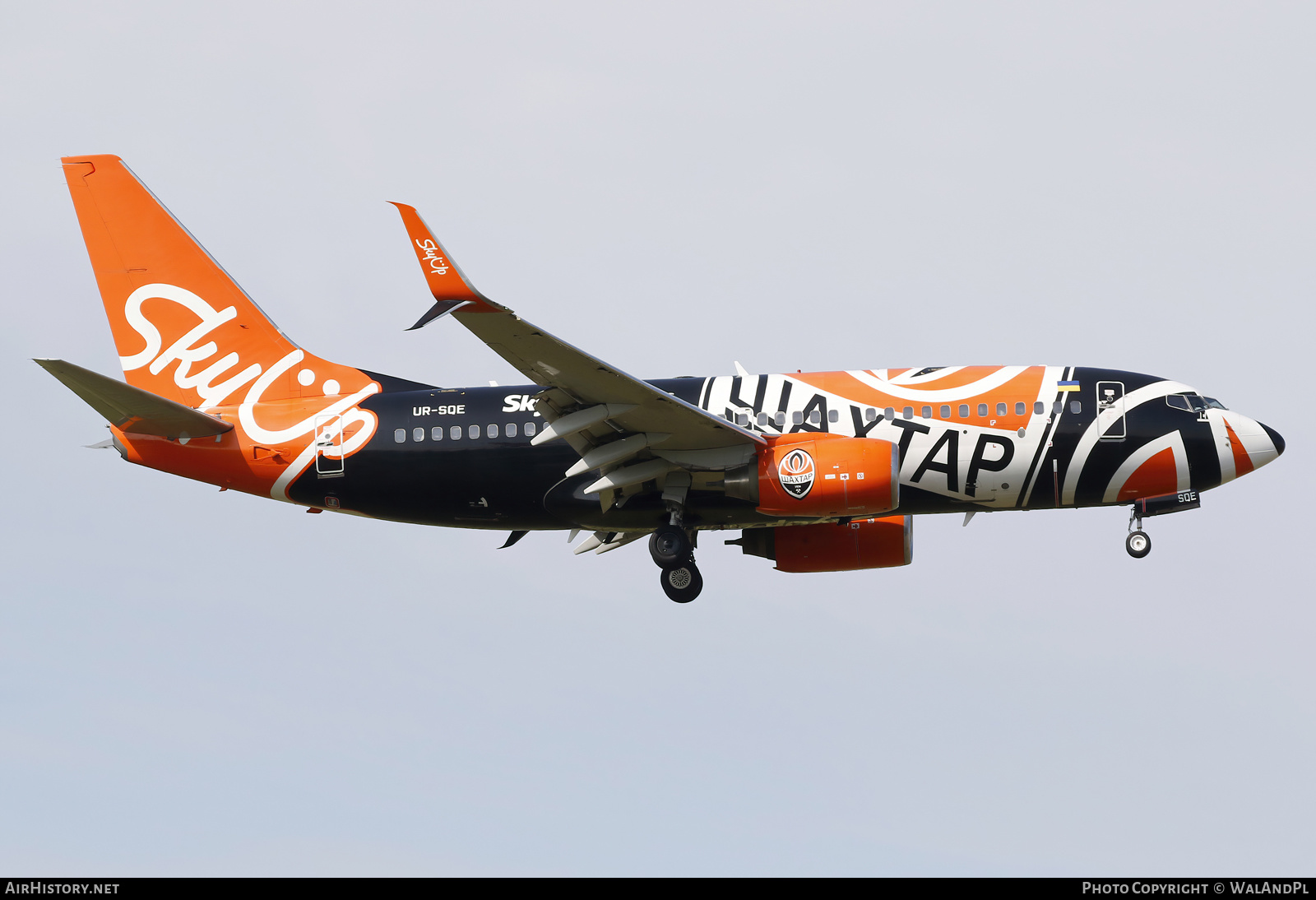 Aircraft Photo of UR-SQE | Boeing 737-75C | SkyUp Airlines | AirHistory.net #587595