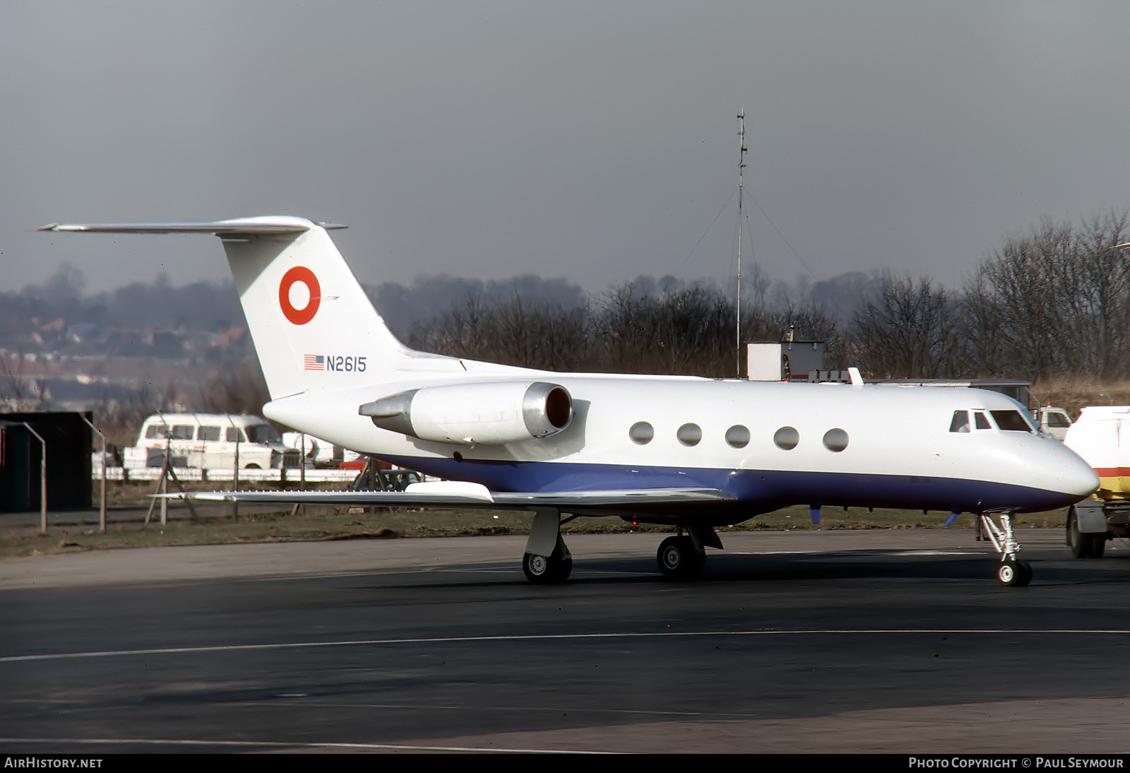 Aircraft Photo of N2615 | Grumman American G-1159 Gulfstream II | Mobil Oil | AirHistory.net #587600