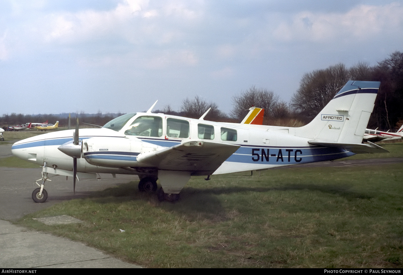 Aircraft Photo of 5N-ATC | Beech 58 Baron | Afrotec | AirHistory.net #587605