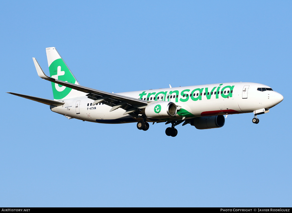 Aircraft Photo of F-HTVM | Boeing 737-84P | Transavia | AirHistory.net #587616