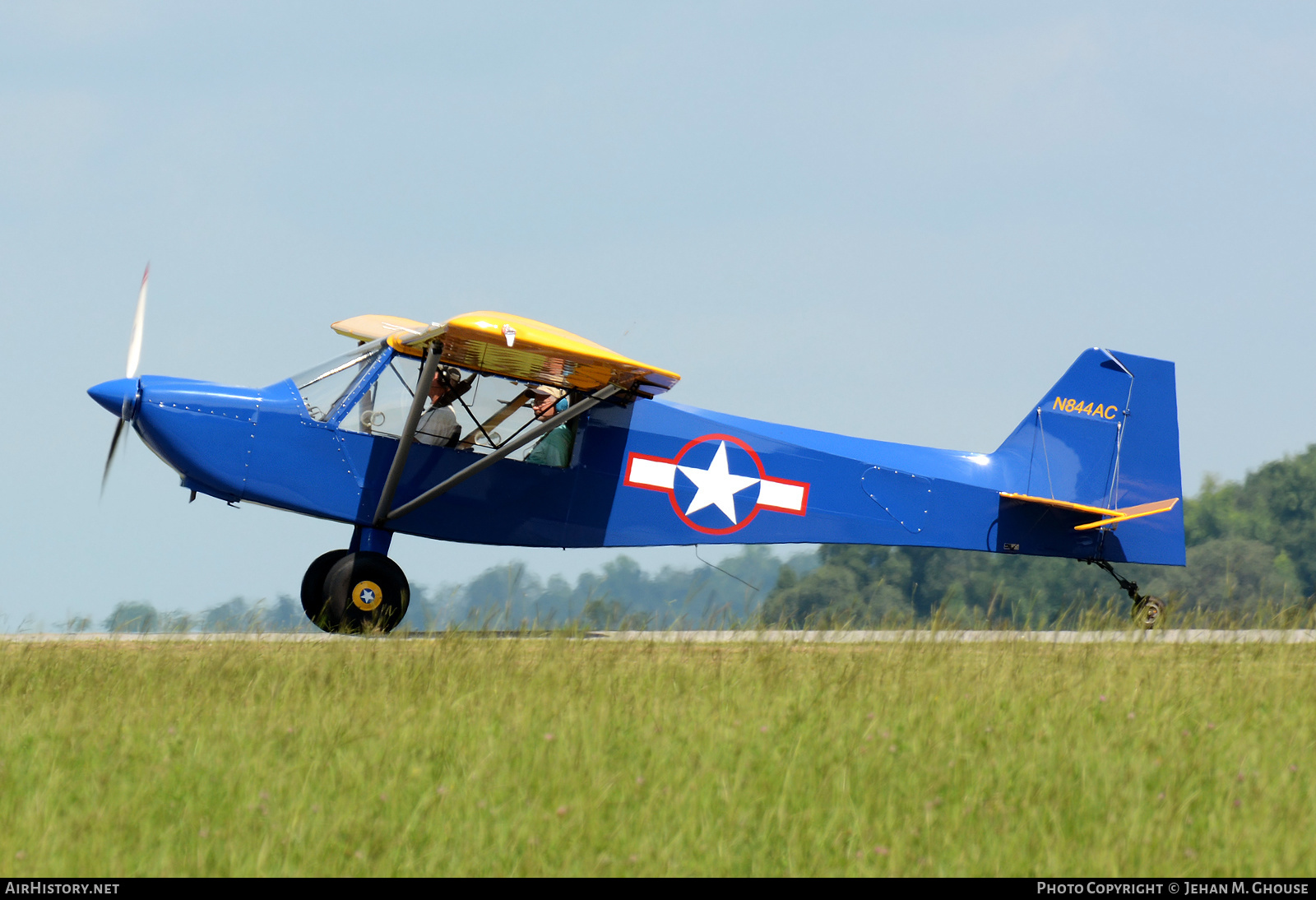 Aircraft Photo of N844AC | Rans S-7S Courier | AirHistory.net #587627