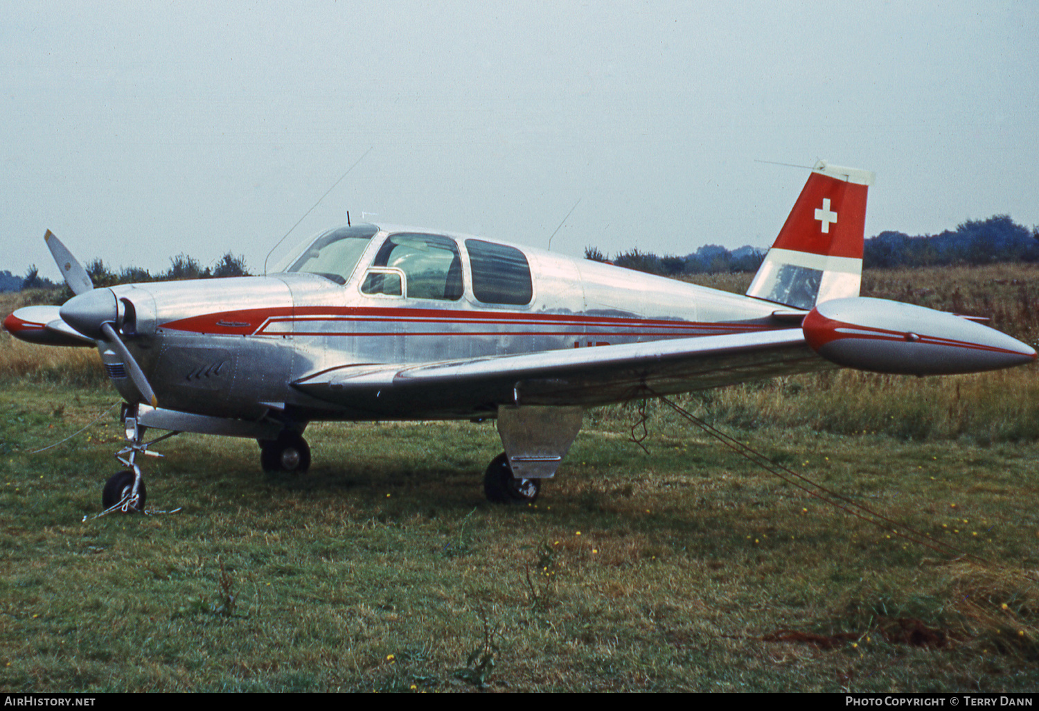 Aircraft Photo of HB-EHO | Beech 33 Debonair | AirHistory.net #587634