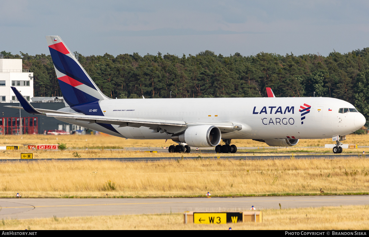 Aircraft Photo of CC-BDC | Boeing 767-316/ER(BCF) | LATAM Cargo | AirHistory.net #587641