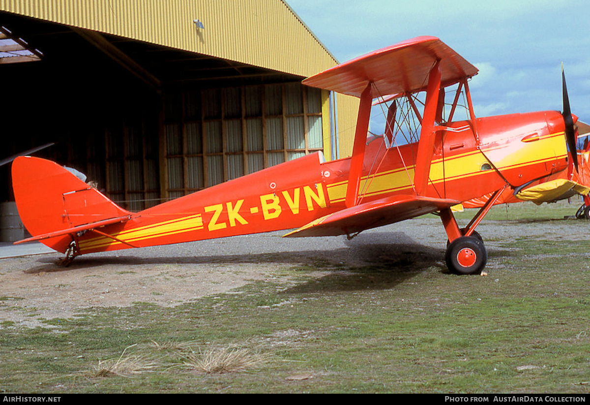 Aircraft Photo of ZK-BVN | De Havilland D.H. 82A Tiger Moth | AirHistory.net #587645