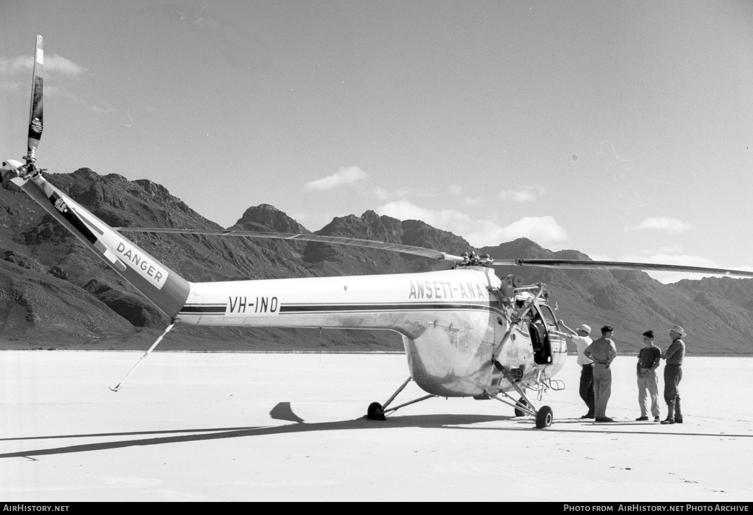 Aircraft Photo of VH-INO | Bristol 171 Sycamore 4 | Ansett - ANA | AirHistory.net #587654