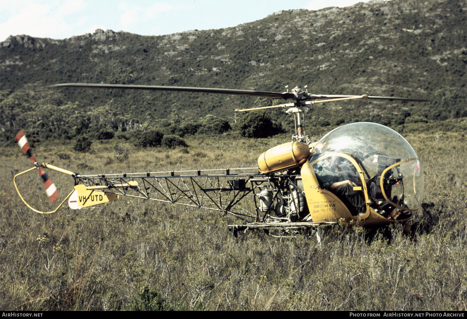 Aircraft Photo of VH-UTD | Bell 47G-2 | Helicopter Utilities | AirHistory.net #587657