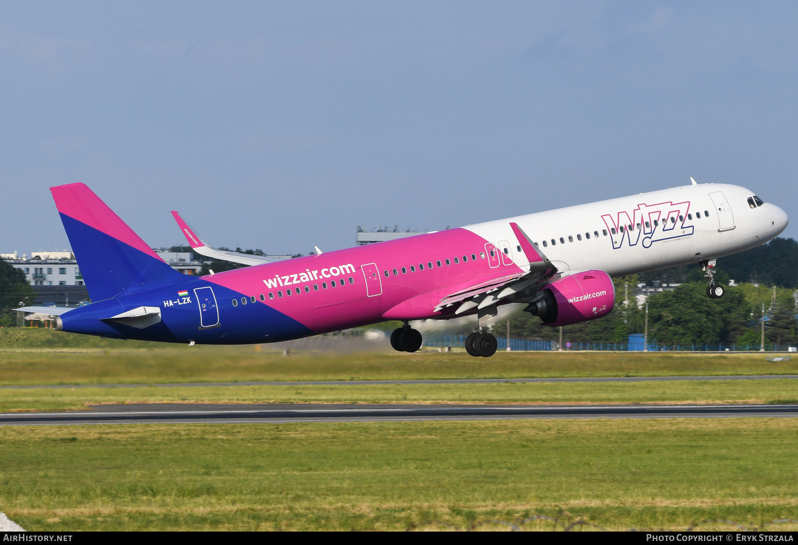 Aircraft Photo of HA-LZK | Airbus A321-271NX | Wizz Air | AirHistory.net #587673