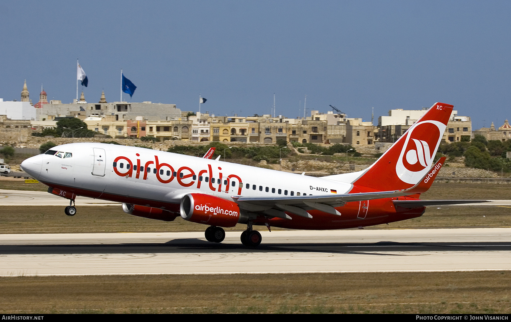 Aircraft Photo of D-AHXC | Boeing 737-7K5 | Air Berlin | AirHistory.net #587675