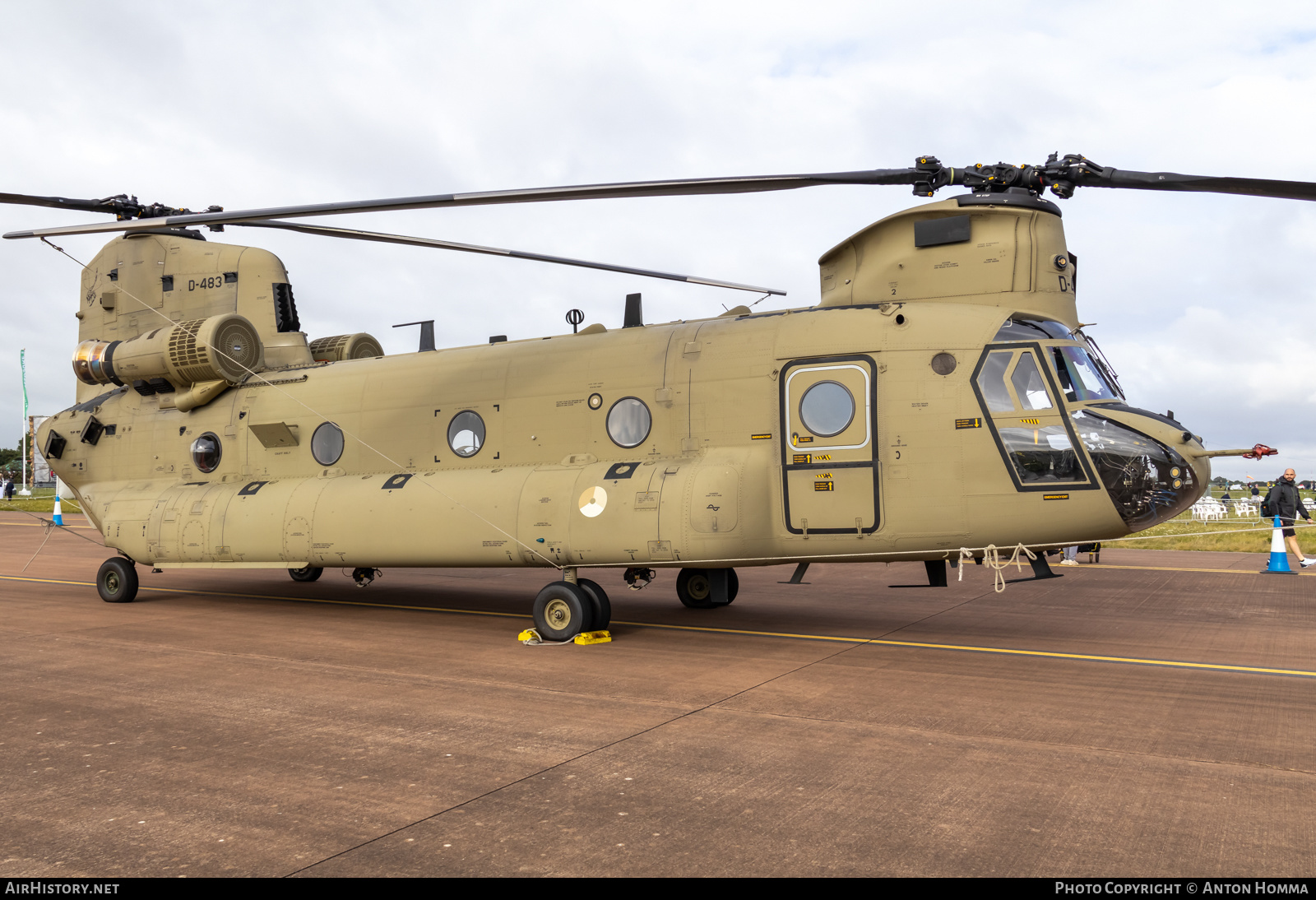 Aircraft Photo of D-483 | Boeing CH-47F Chinook (414) | Netherlands - Air Force | AirHistory.net #587685