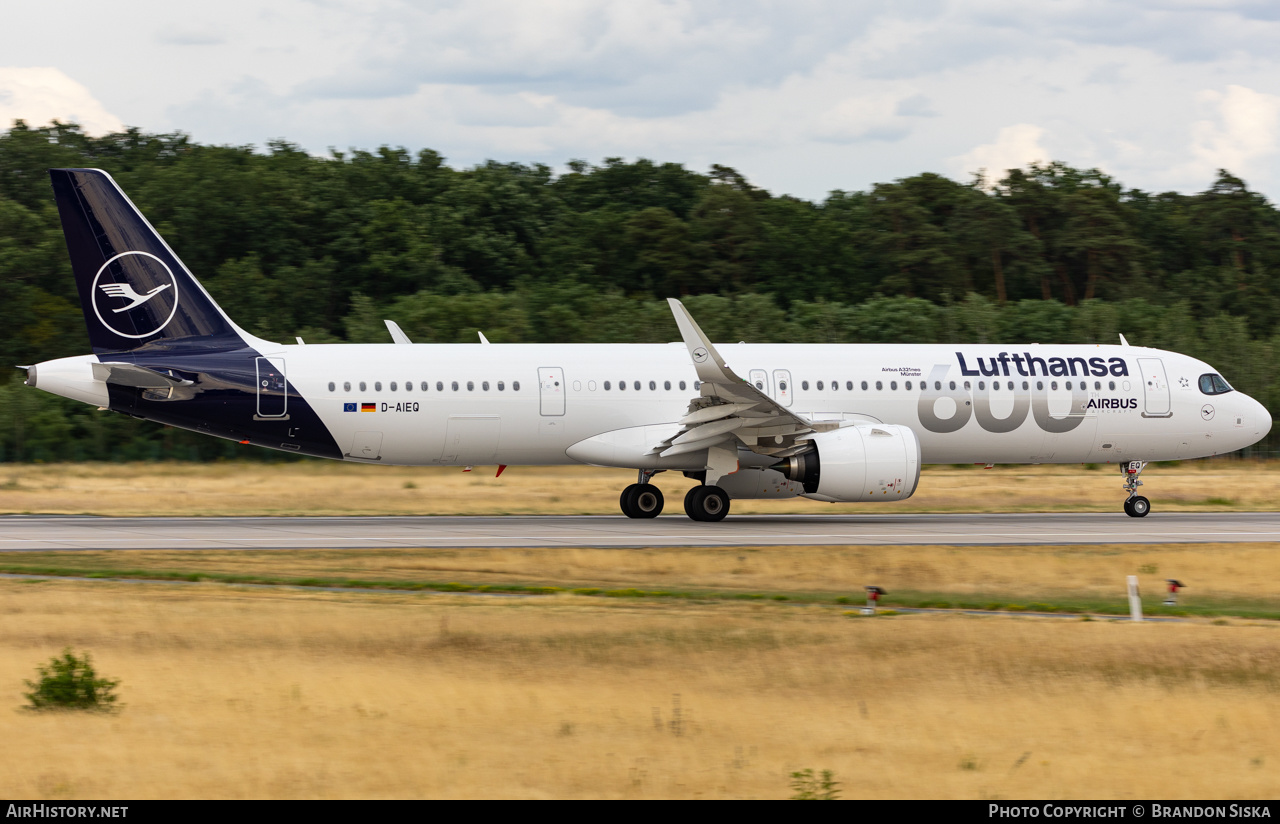 Aircraft Photo of D-AIEQ | Airbus A321-271NX | Lufthansa | AirHistory.net #587691