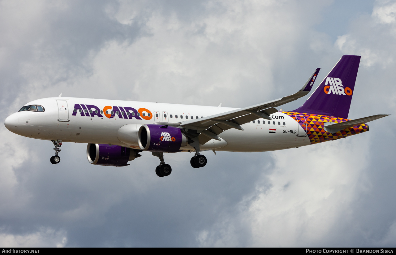 Aircraft Photo of SU-BUP | Airbus A320-251N | Air Cairo | AirHistory.net #587695