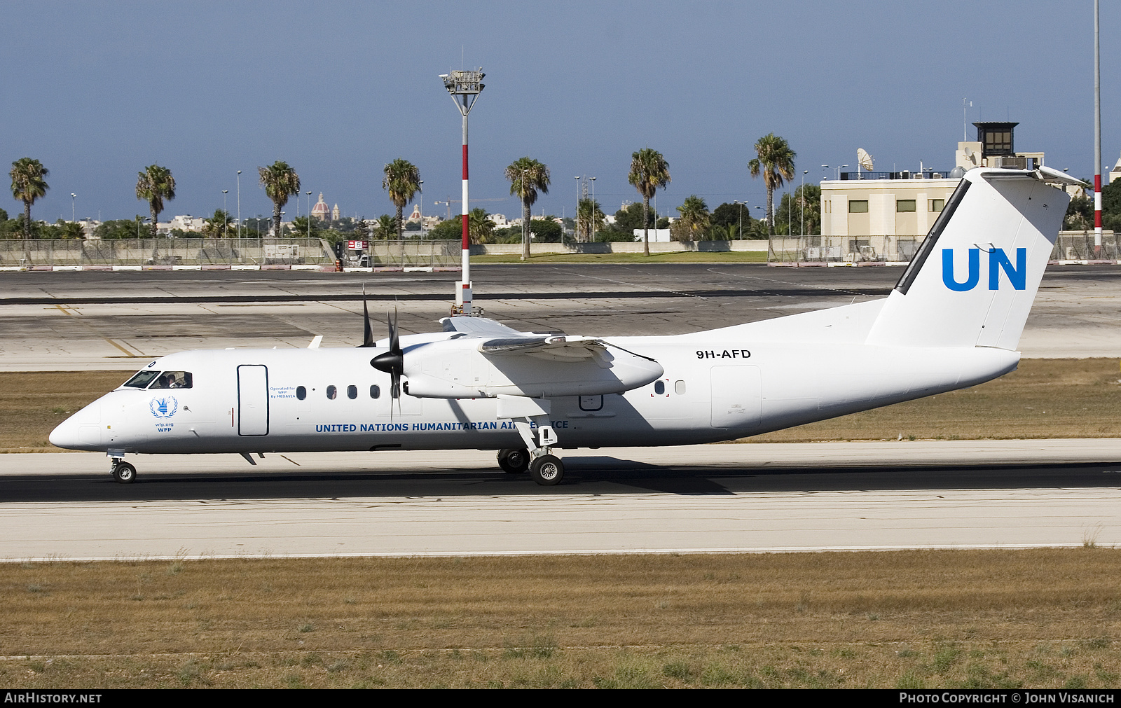 Aircraft Photo of 9H-AFD | De Havilland Canada DHC-8-311 Dash 8 | United Nations Humanitarian Air Service | AirHistory.net #587699