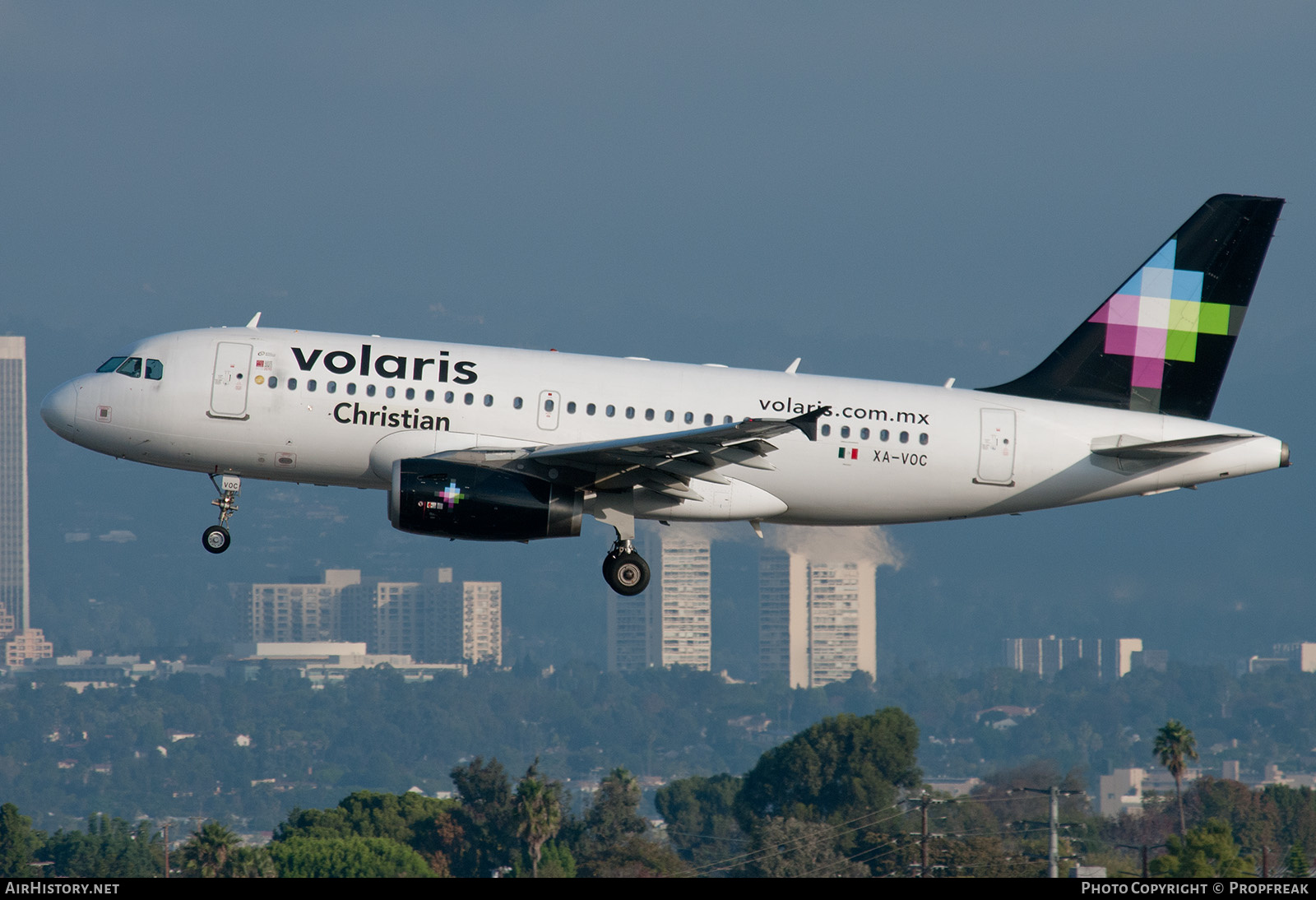 Aircraft Photo of XA-VOC | Airbus A319-132 | Volaris | AirHistory.net #587702