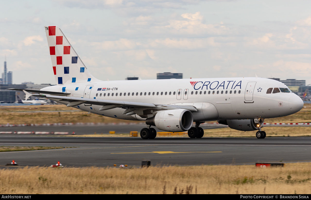 Aircraft Photo of 9A-CTN | Airbus A319-112 | Croatia Airlines | AirHistory.net #587716