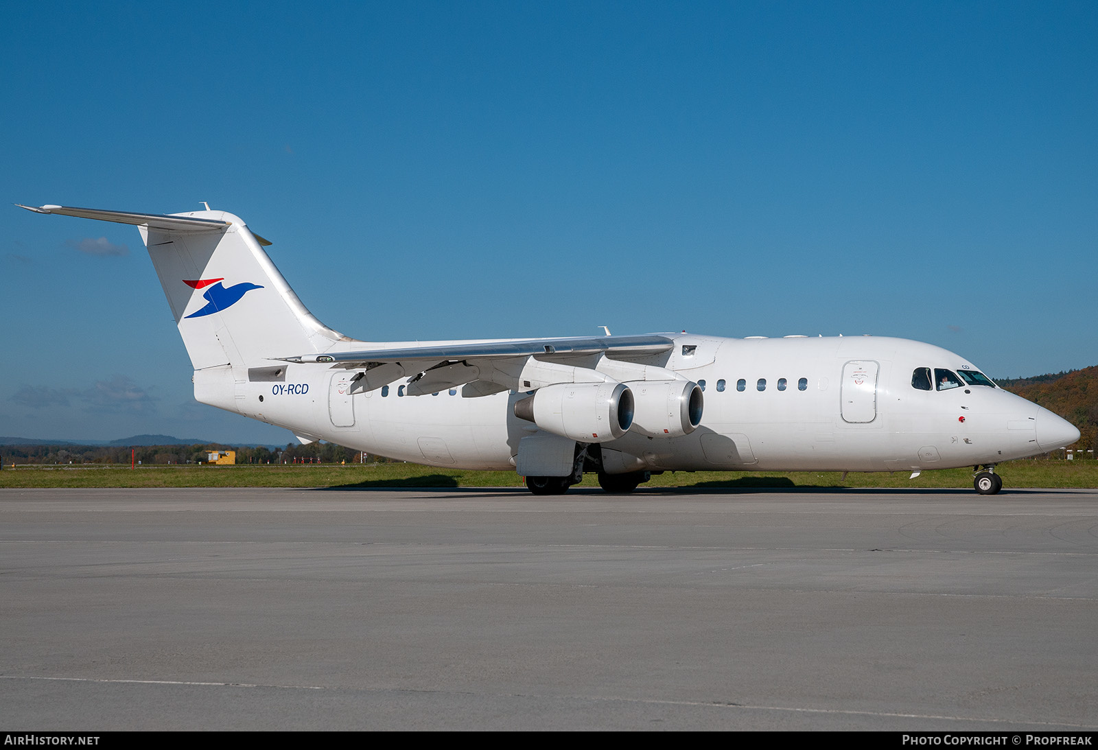 Aircraft Photo of OY-RCD | British Aerospace Avro 146-RJ85 | Atlantic Airways | AirHistory.net #587718