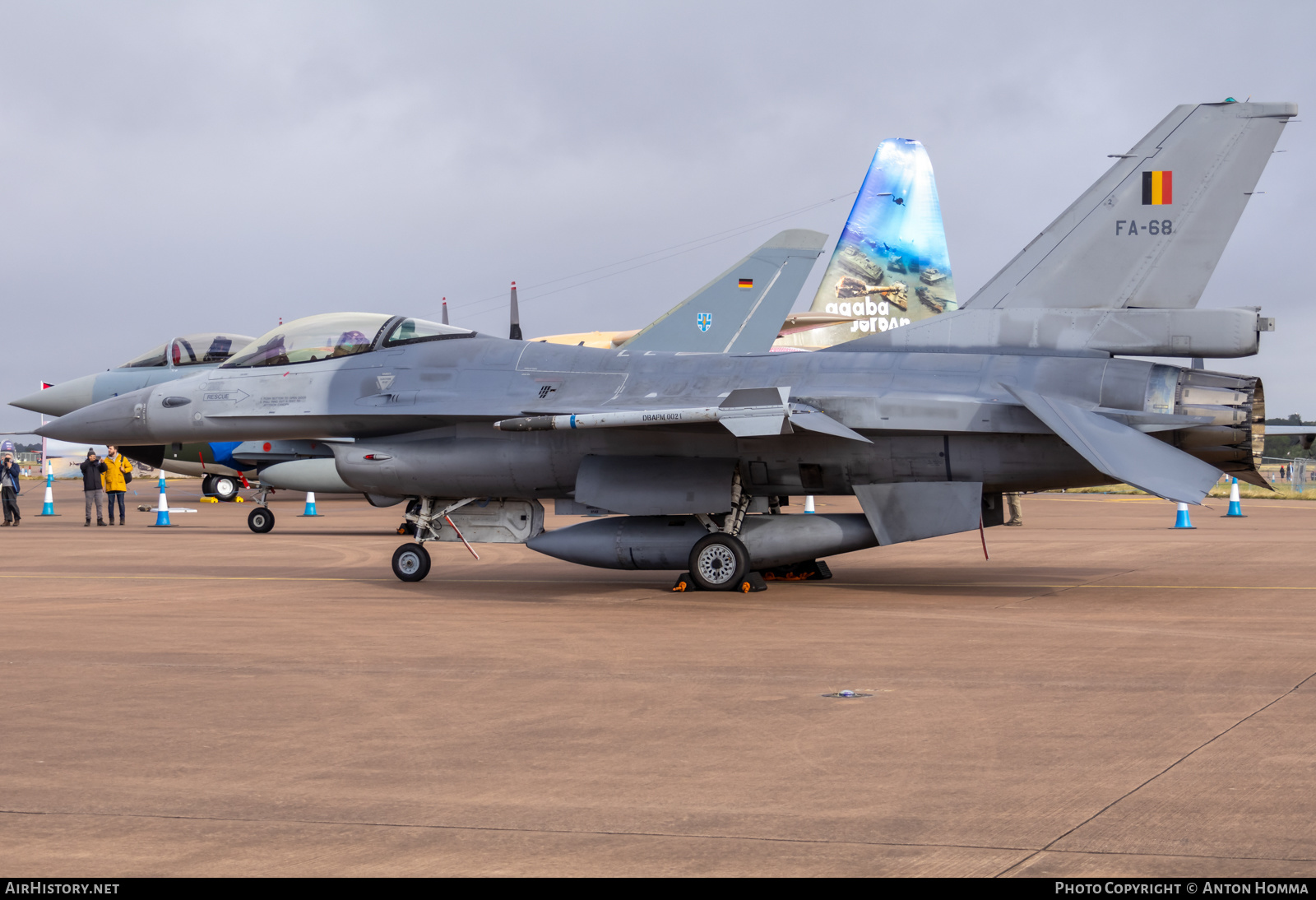 Aircraft Photo of FA-68 | General Dynamics F-16AM Fighting Falcon | Belgium - Air Force | AirHistory.net #587720