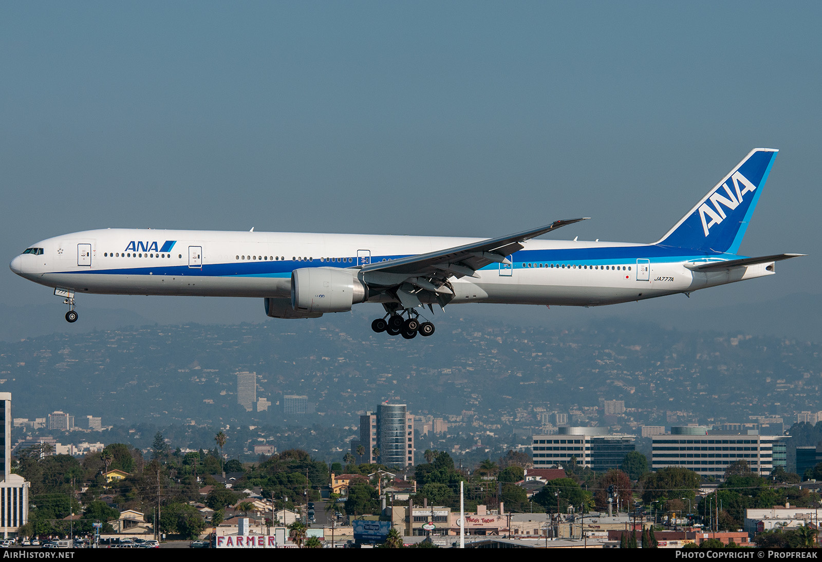 Aircraft Photo of JA777A | Boeing 777-381/ER | All Nippon Airways - ANA | AirHistory.net #587728