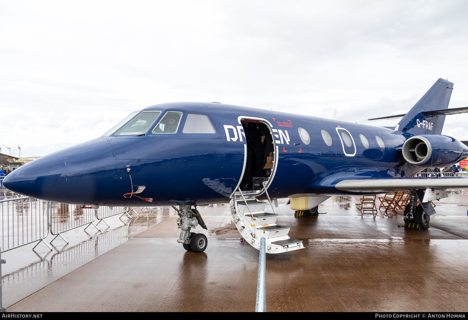 Aircraft Photo of G-FRAF | Dassault Falcon 20E | Draken Europe | AirHistory.net #587730